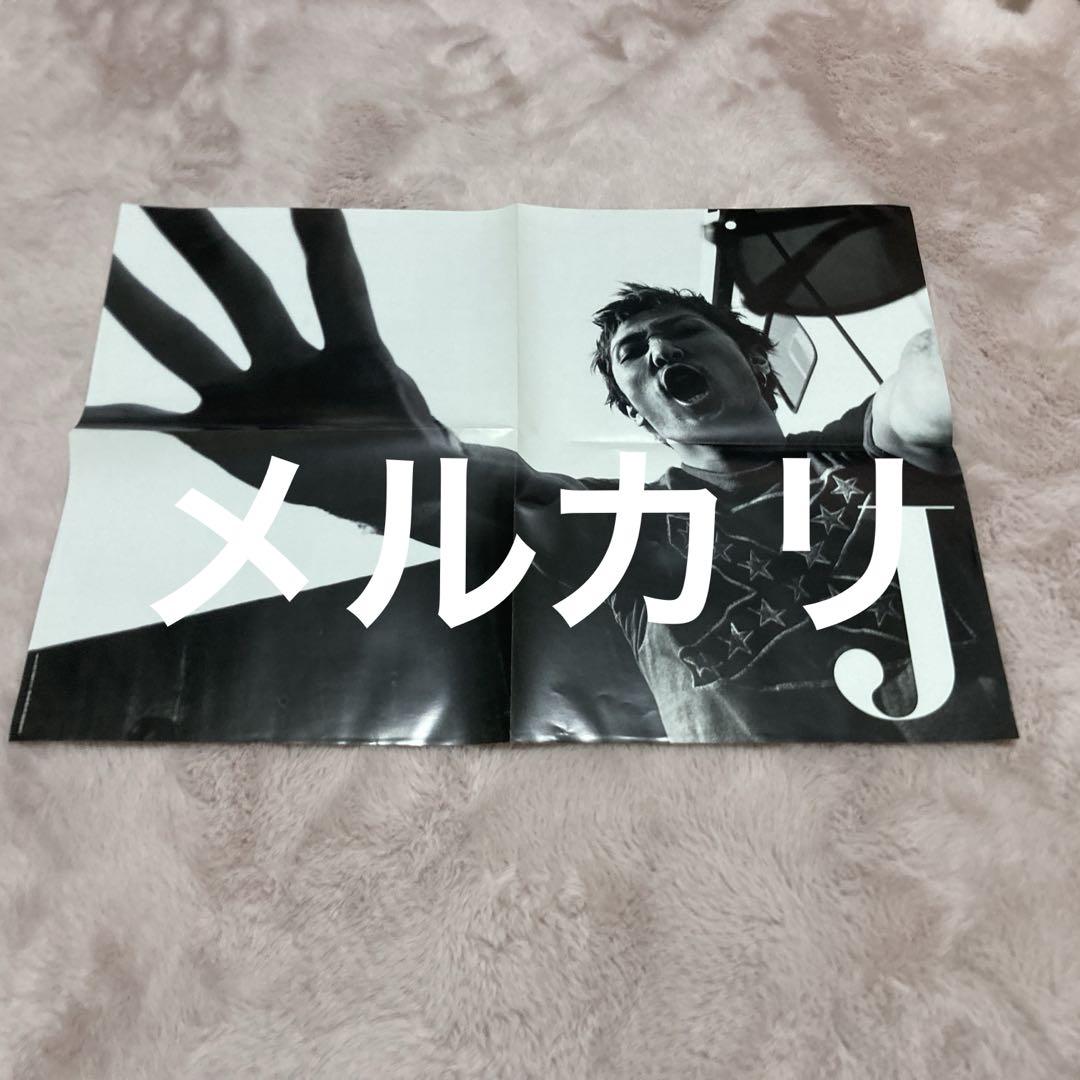 J ポスター 雑誌の付録 LUNASEA（LUNA SEAのJをフィーチャーした