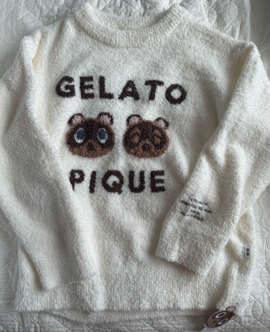 GELATO PIQUE どうぶつの森 コラボ つぶまめ上下セット 新品未