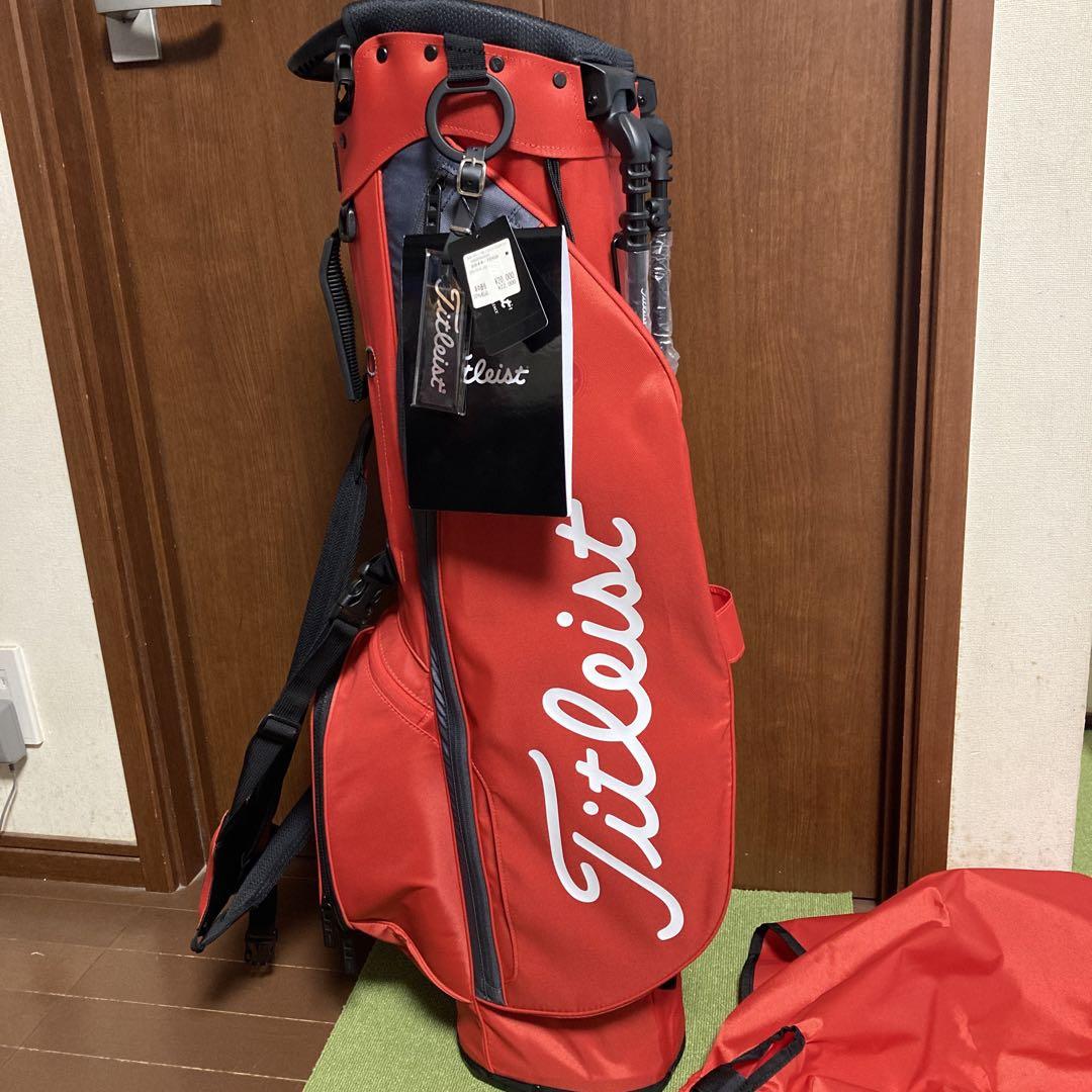 Titleist スタンド式キャディバック 新品 タイトリスト スタンド式キャディバッグ 25年モデル オール