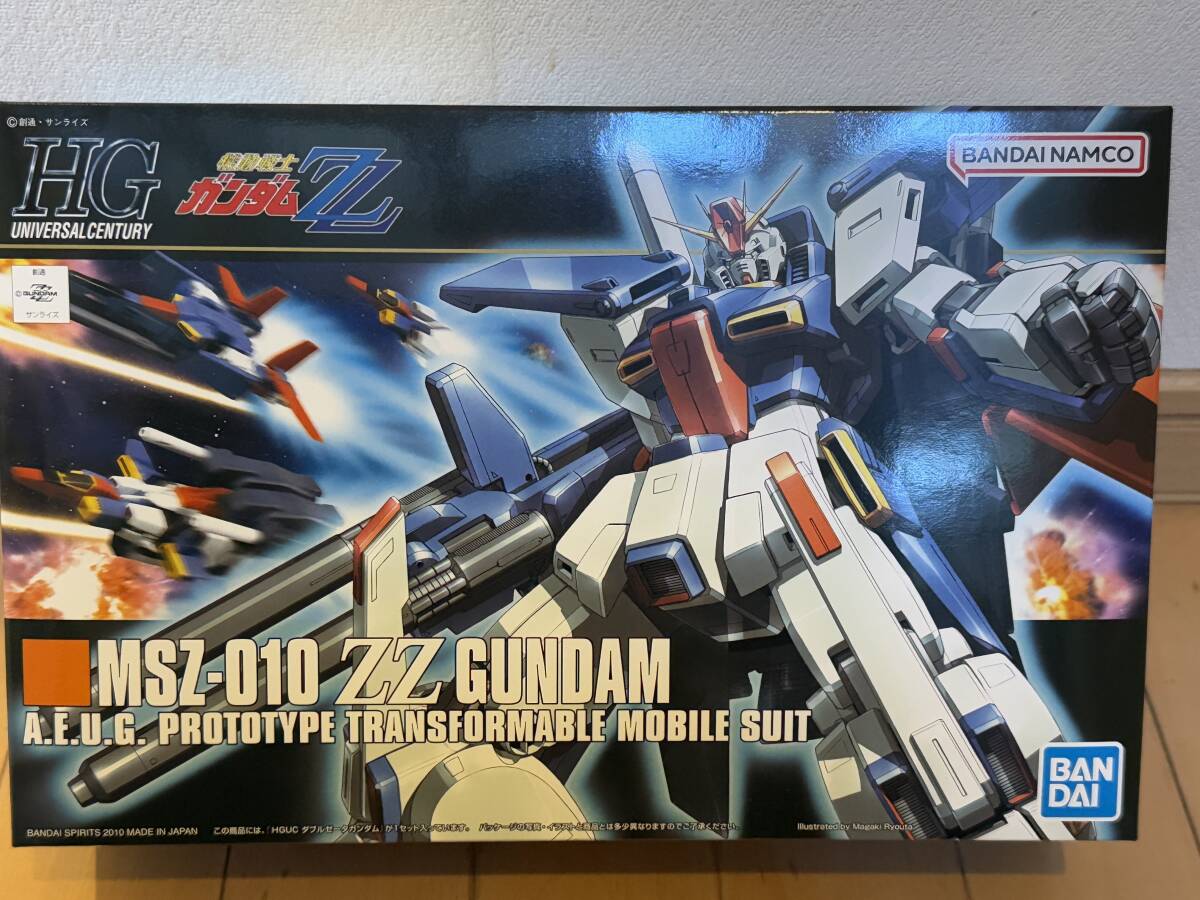 新品未開封 機動戦士ZZガンダム HG 1/144 MSZ-010 ダブルゼータ