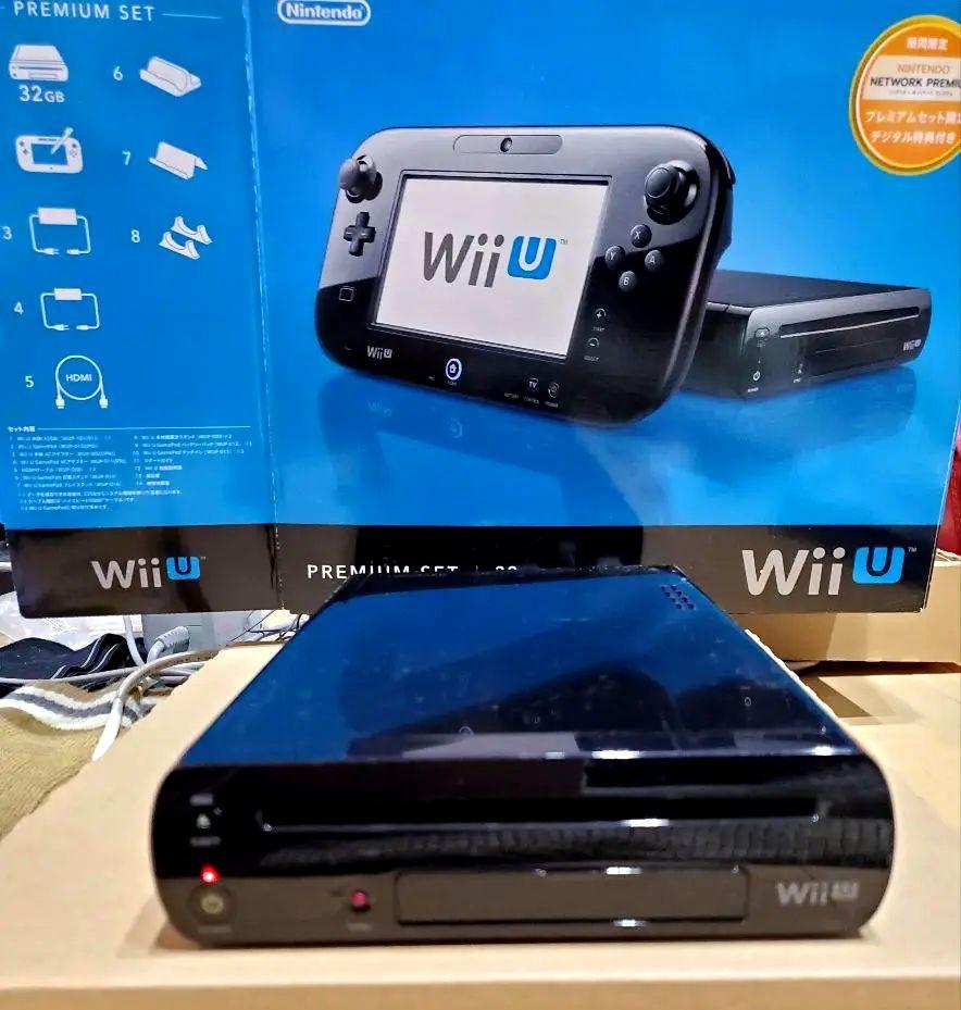 任天堂 - Ｗii Ｕ プレミアムセット32GB ブラック Nintendo Wii U - 32GB Premium Set - Black (NTSC-J) Japan ver