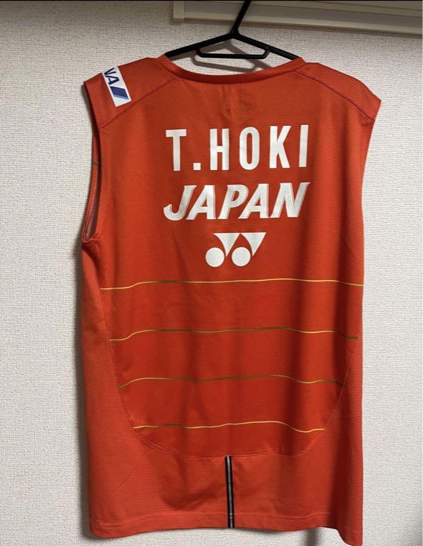 バドミントン日本代表 保木選手ユニホームLサイズ 保木選手 トナミ ユニフォーム L バドミントン ヨネックス 日本