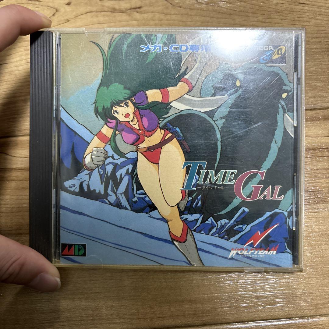 メガCD タイムギャル （レア】 メガCD タイムギャル TIME GAL 帯