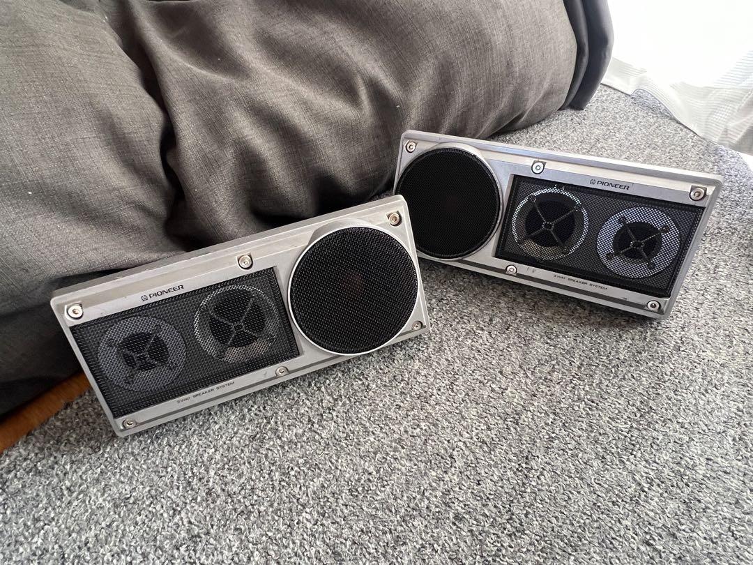 パイオニア TS-X11 3ウェイ スピーカー 左右セット PIONEER TS-X11 3Way speaker Showa retro Vintage Used Tested