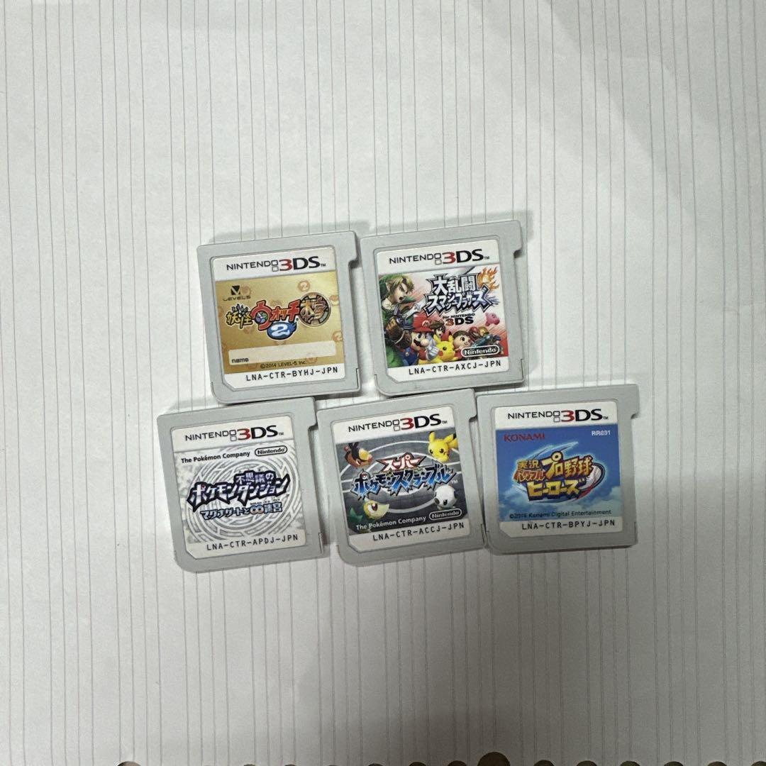 3DS ソフト 5本セット 任天堂 - メルカリ