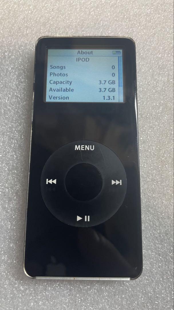 iPod nano 4GB 初代 1世代 新品未開封 専用⭐︎iPod nano 4GB 初代 ブラック 未開封 新品未使用