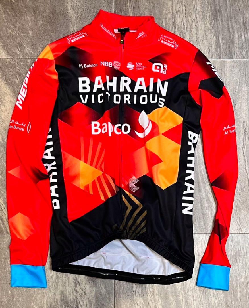 Ale 上下 Sサイズ Bahrain Victorious サイクルジャージ バーレーン ヴィクトリアス 秋冬サイクルジャージ 自転車ロード