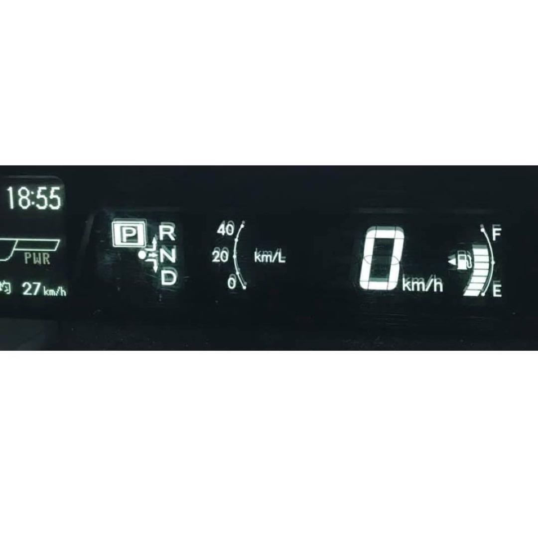510 プリウス30！スピードメータープレート！ZVW30！日本製！白