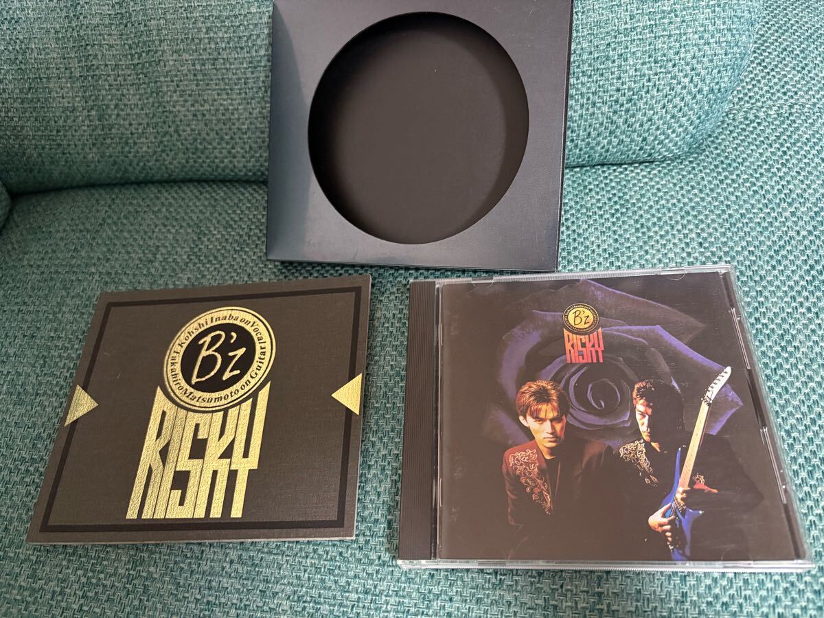B'z RISKY 初回盤（B'z / RISKY リスキー / 1990.11.07 / 4th