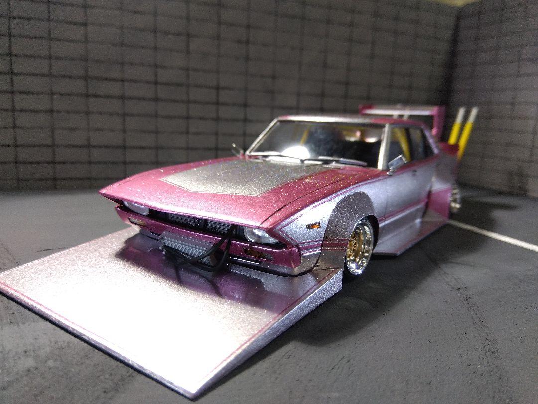 アオシマ1/24ケンメリ街道レーサー旧車スカイライン族車