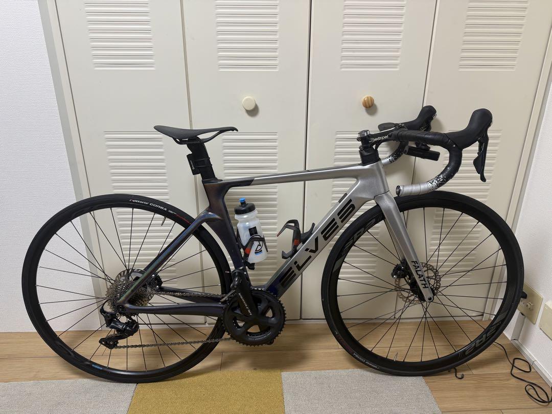 手渡しのみELVES カーボンロードバイク ULTEGRA ELVES カーボンロードバイク ULTEGRA（ELVES FALATH PRO 完成車