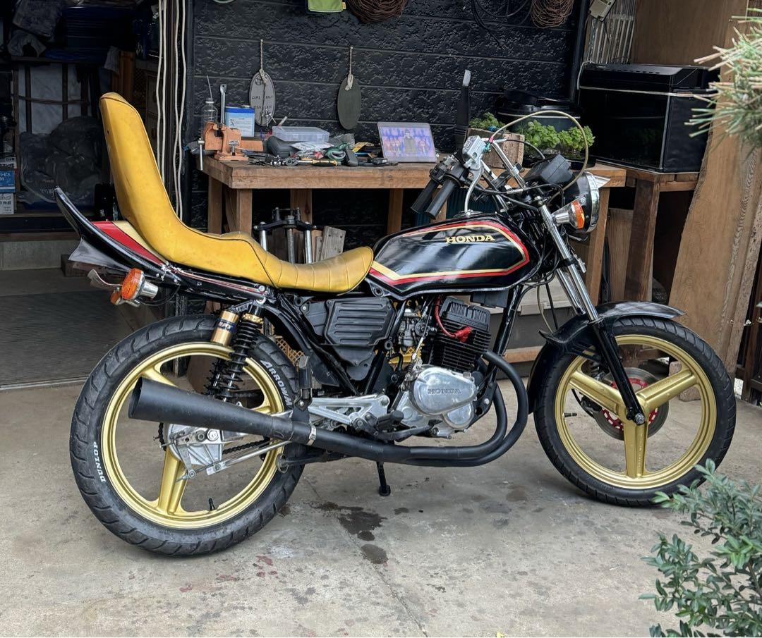 CB125T JC06 吸い込みミニバブオールペン (しぃ) 龍ケ崎のホンダ