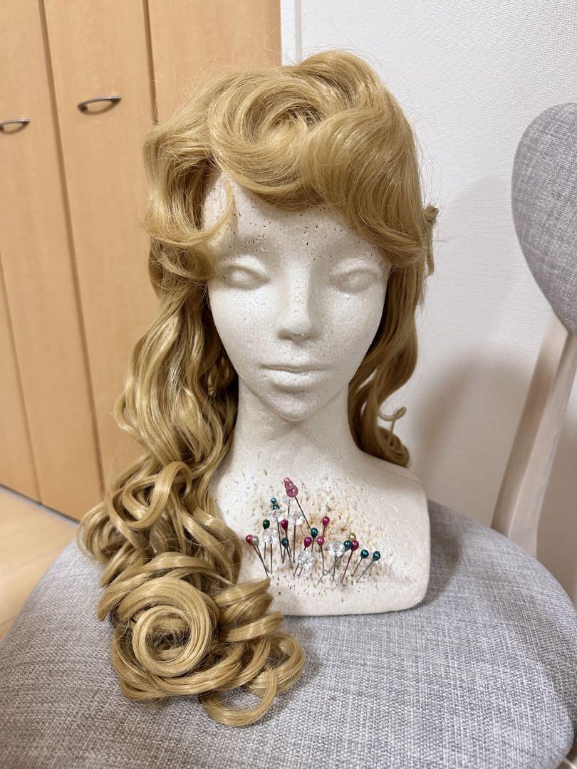 オーロラスタイル ウィッグ 眠れる森の美女 dハロ仮装 ブライ