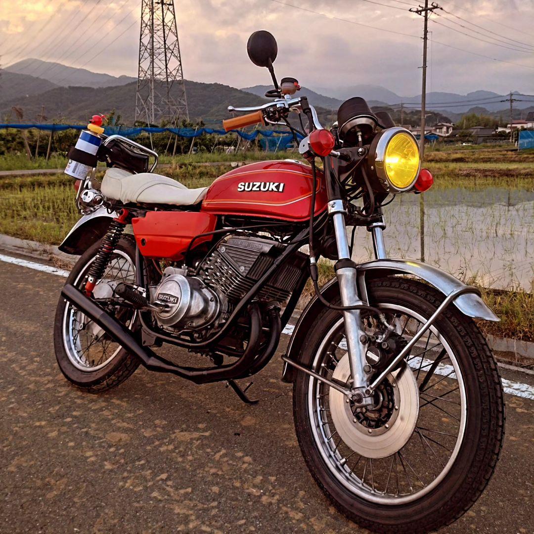 ゆぴり②(価格変更前) GT250 SUZUKI 250cc 実働 gs 380 2スト（1970 Suzuki GT250-II