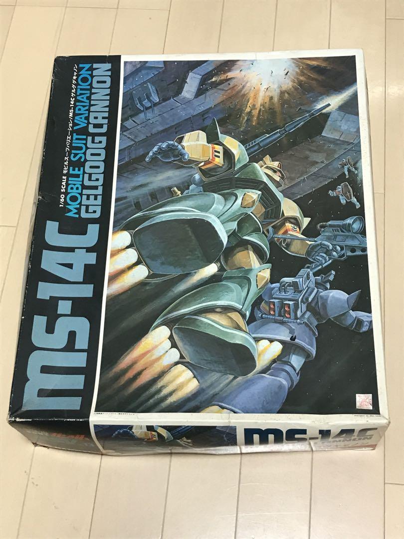 未組立 BANDAI 1/60 MS-14C ゲルググキャノン（旧キット）レア品
