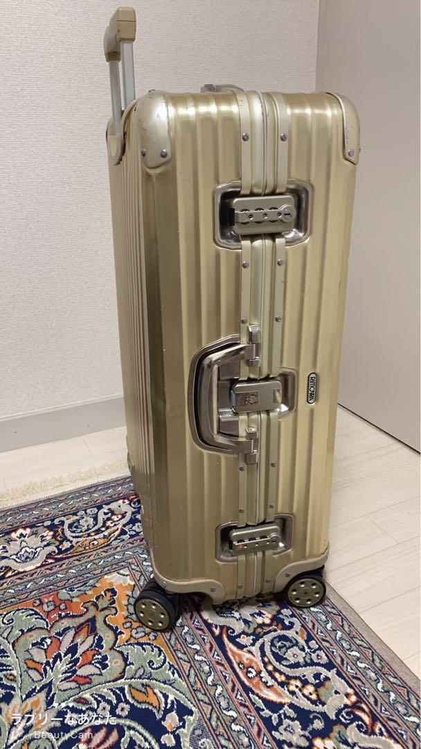 □リモワ RIMOWA□トパーズ 82L□4輪□キャリーケースゴールド