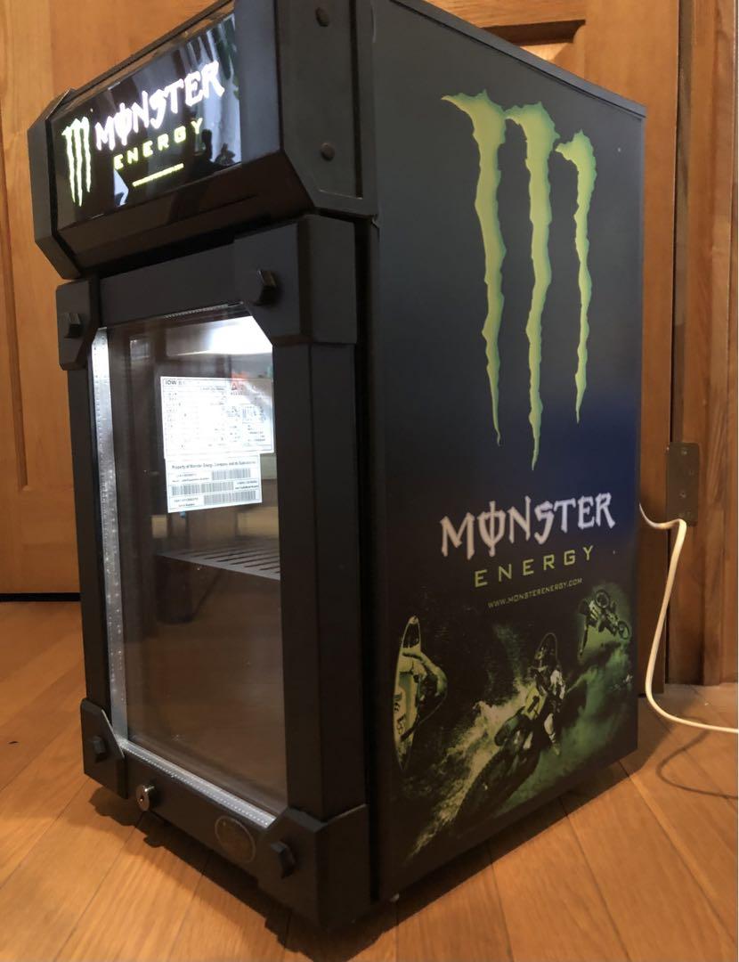 Monster Energy 冷蔵庫 レア！【USED】U.S.A輸入 モンスターエナジー MONSTER