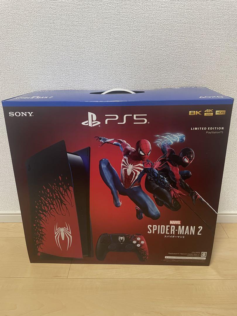 PlayStation - (本体)(未使用)PlayStation5(プレイステーション5) slimモデル(スリムモデル) Marvel&#39;s Spider-Man 2(マーベル スパイダーマン2) 同梱版(CFIJ-10020) ソニー・インタラクティブエンタテインメント Amazon.com: PlayStation 5 Console - Marvel's Spider-Man 2