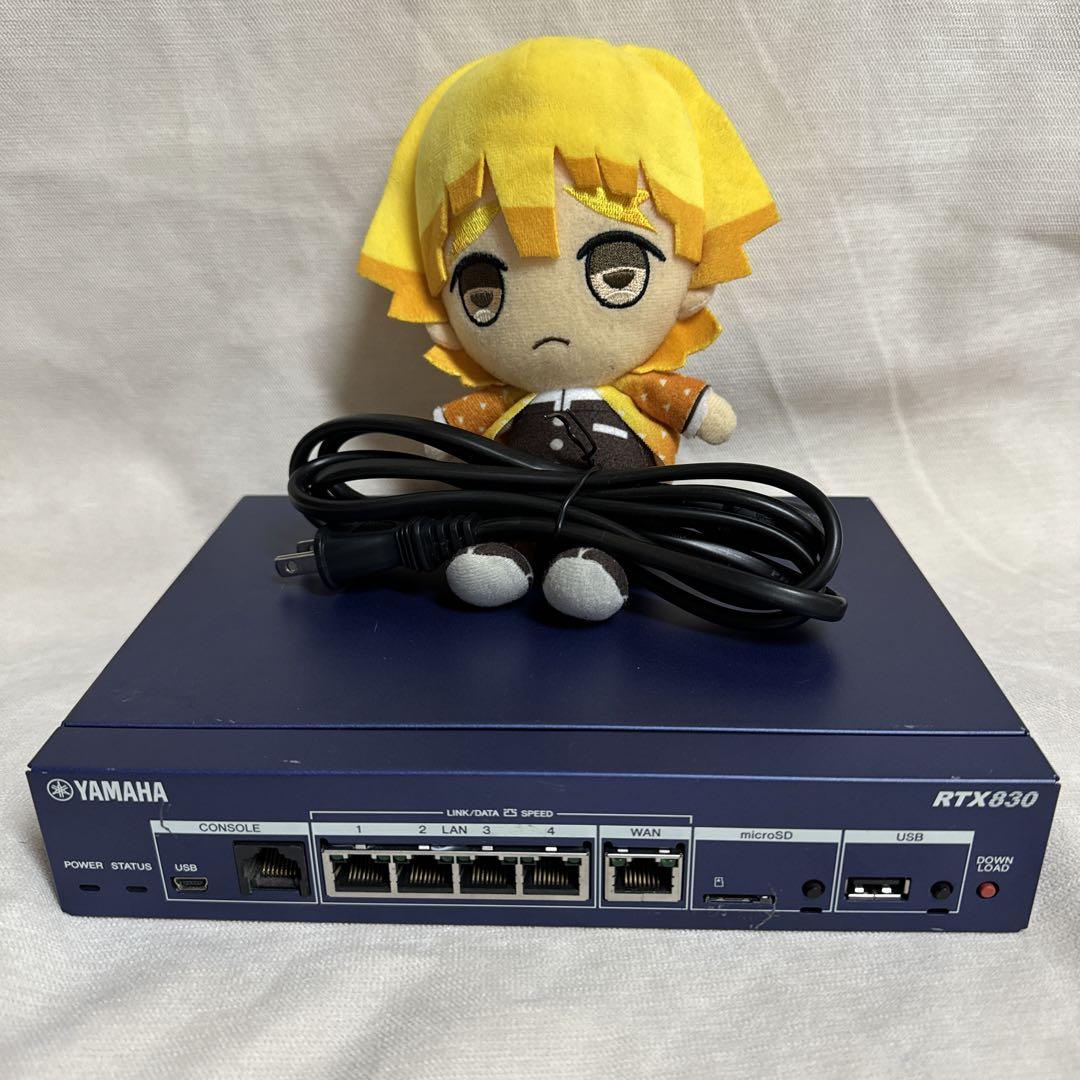 ⭐︎美品⭐︎⑤YAMAHA RTX830 ギガアクセス VPN ルーター 動作品