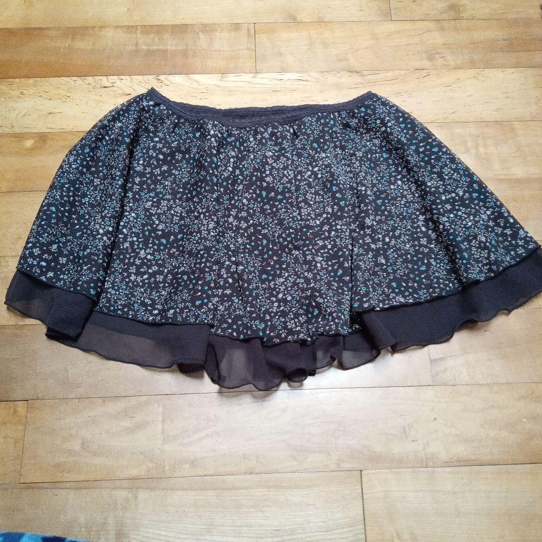 Chacott 花柄バレエスカート 140J〜150J （チャコットバレエプル