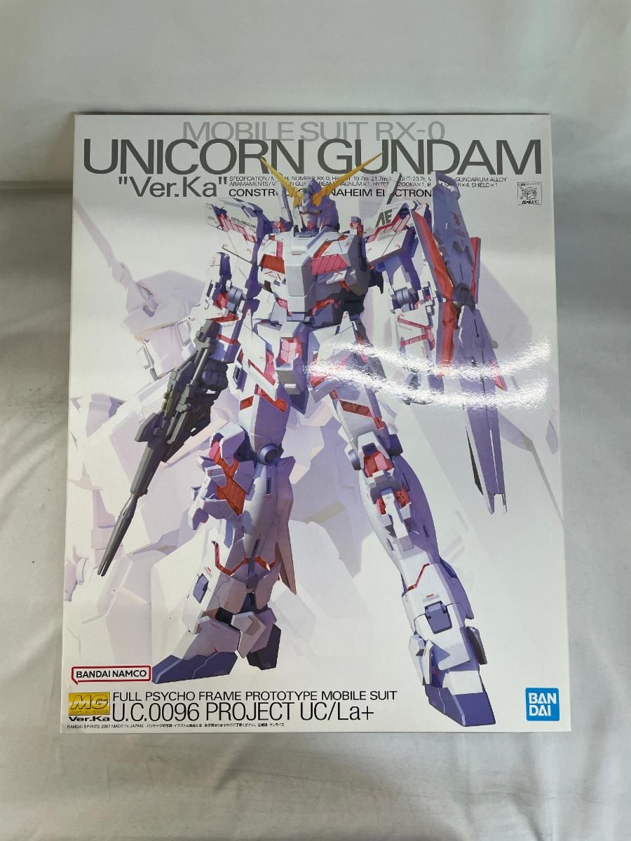 【新品・未開封】機動戦士ガンダムUC フルアーマー・ユニコーンガンダム 1/100 MG RX-0 フルアーマーユニコーンガンダム Ver.Ka（機動
