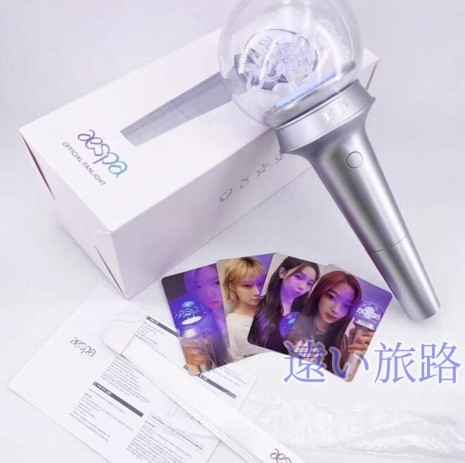 新品2本セット aespa 公式 ペンライト FANLIGHT エスパ ファンミ aespa OFFICIAL FANLIGHT | SMTOWN OFFICIAL ONLINE STORE