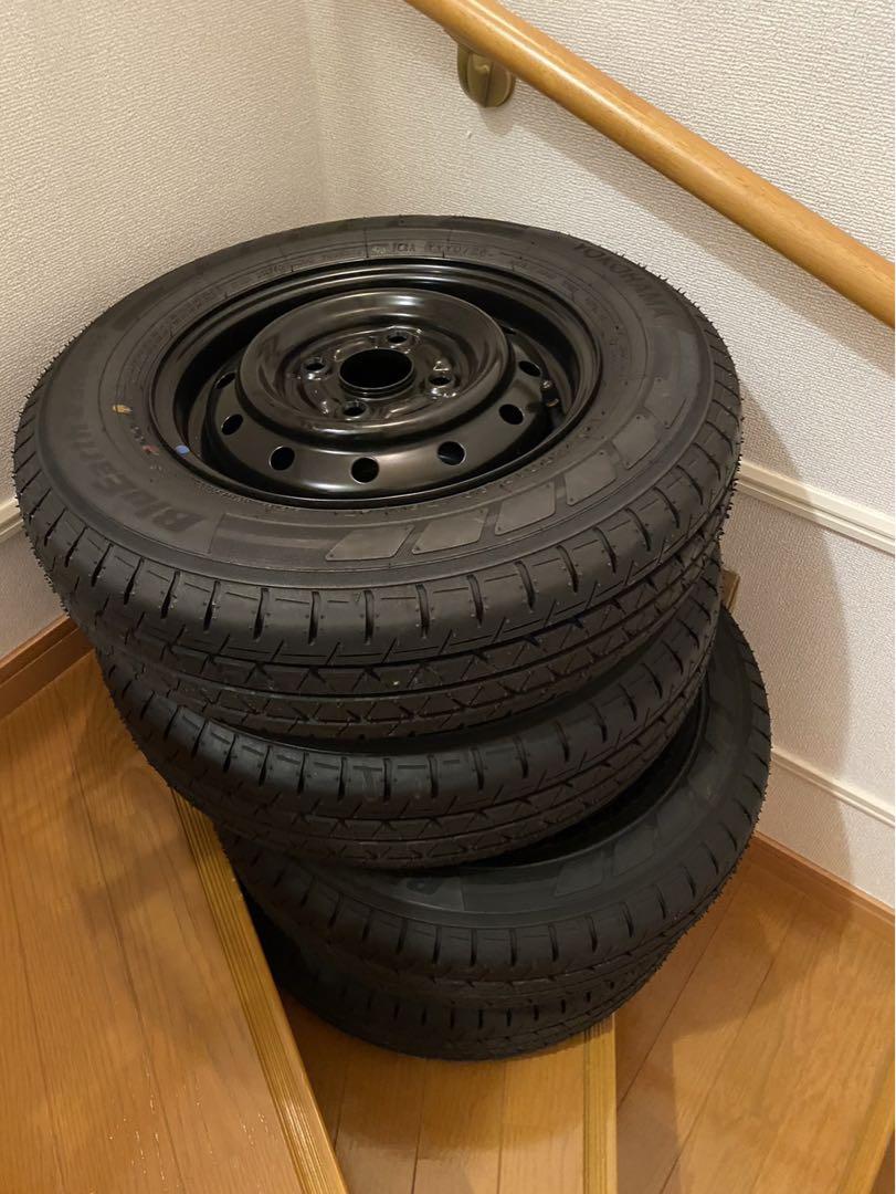 【ファッション通販】 スズキ 新車外し】DA17V エブリイ タイヤ・ホイール ヨコハマ タイヤ・ホイール