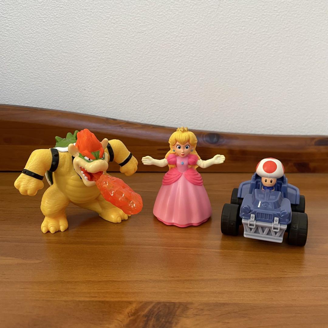 スーパーマリオ　マクドナルドハッピーセット　フィギュアまとめ売り スーパーマリオマクドナルドハッピーセットフィギュアまとめ売り