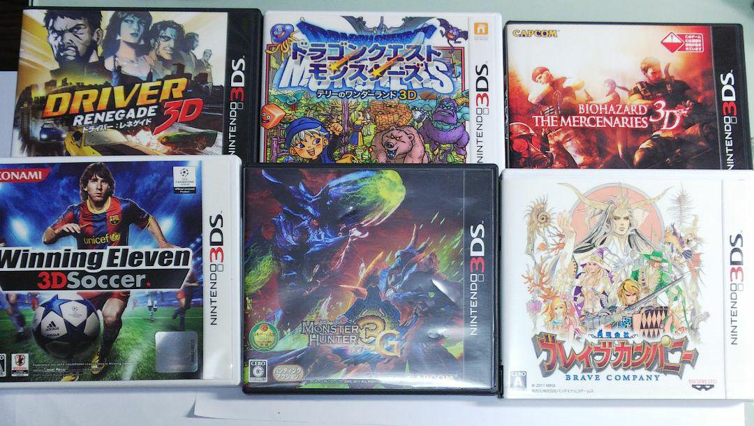 3DSソフト6タイトルセット （ニンテンドー3DS、DSゲームソフト