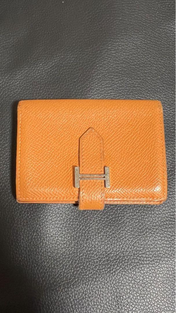 鑑定済みHERMES エルメス ベアン 名刺入れ カードケース