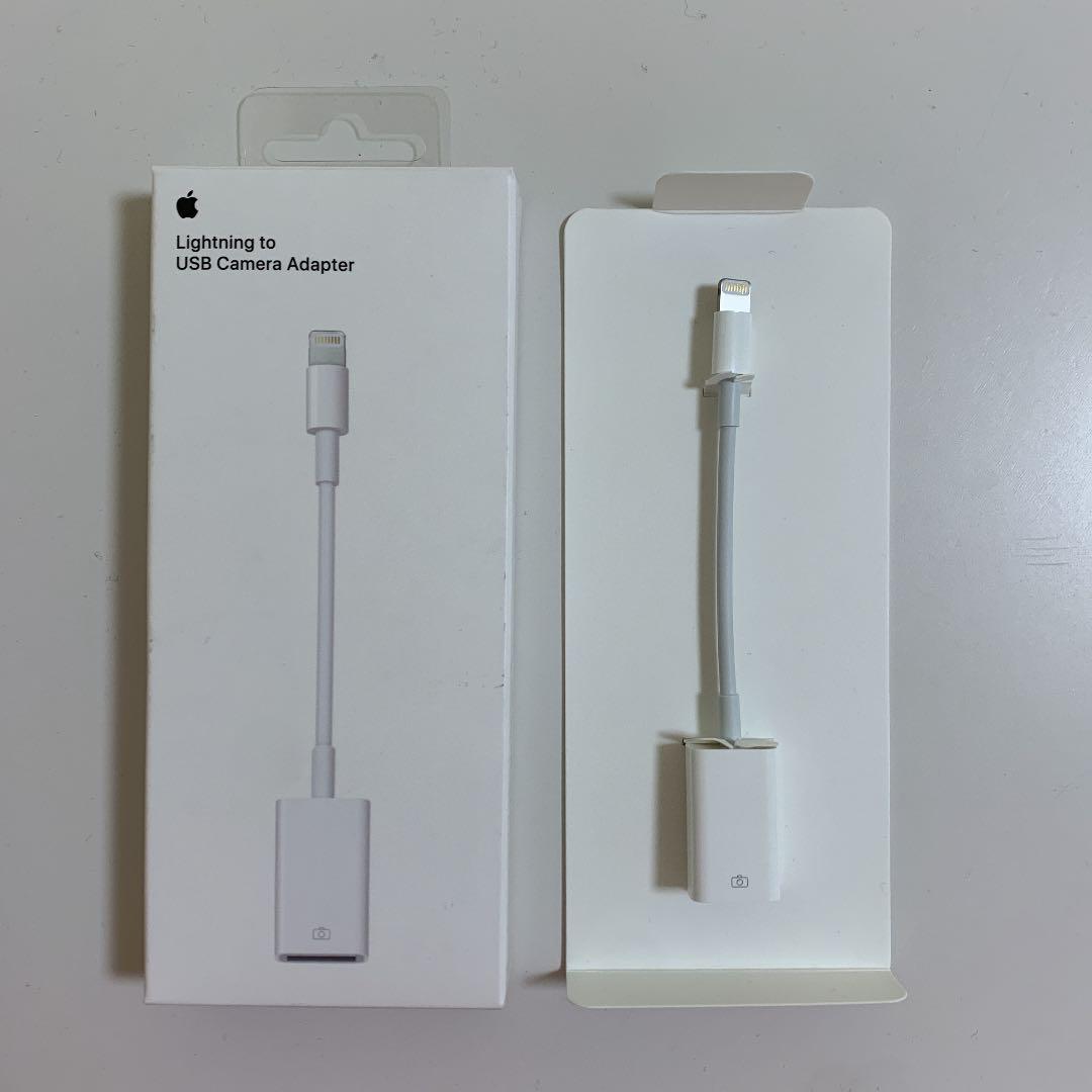 Apple Lightning USBカメラアダプタ（Apple Lightning to USB