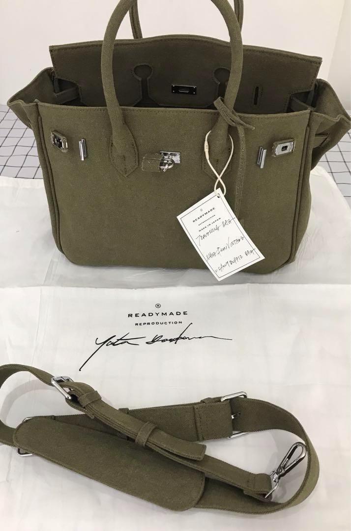READYMADEミリタリー トートバッグ バーキン　再構築 READYMADEミリタリー トートバッグ バーキン 再構築 - メルカリ