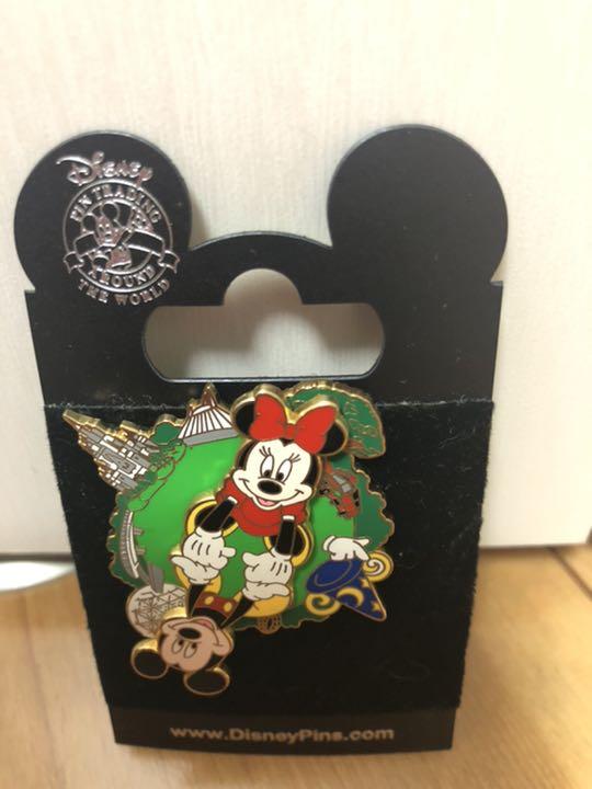 新品 フロリダディズニーワールド ピンバッジ （【WDW50th