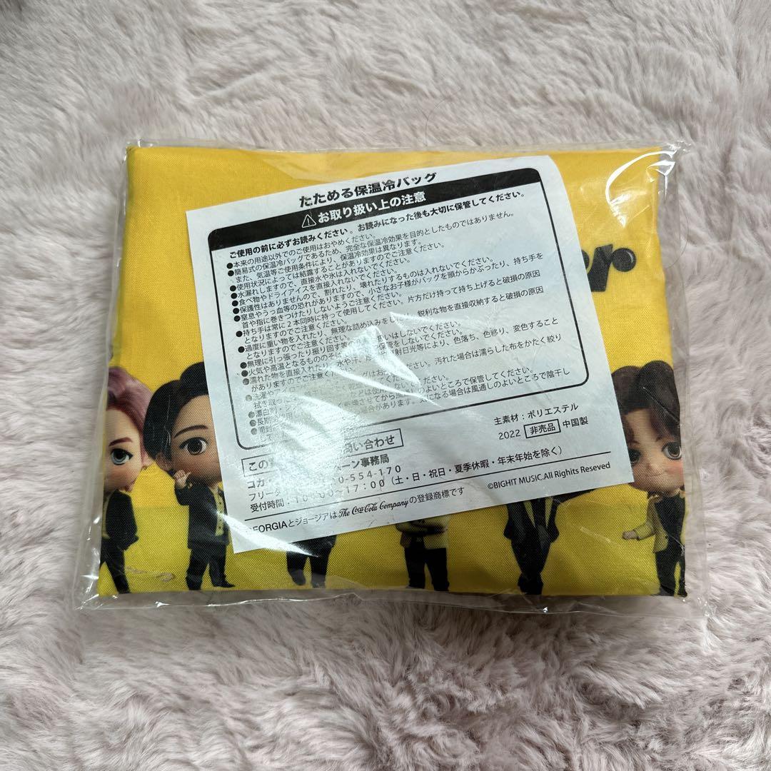 たためる 保温冷バッグ BTS （TinyTANコラボ たためる保温冷