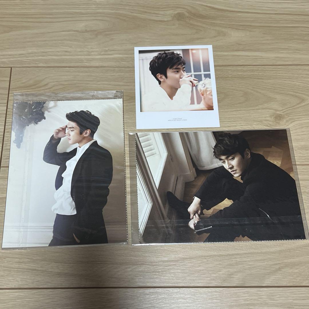 SUPER JUNIOR BOYS IN CITY PARIS シウォン 3点（201410beni