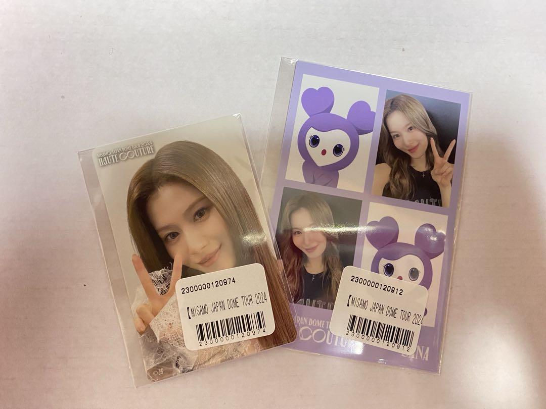 TWICE MISAMO サナ　直筆サインソロポラ　オンラインくじ MISAMO サナ 直筆サインソロポラ オンラインくじ