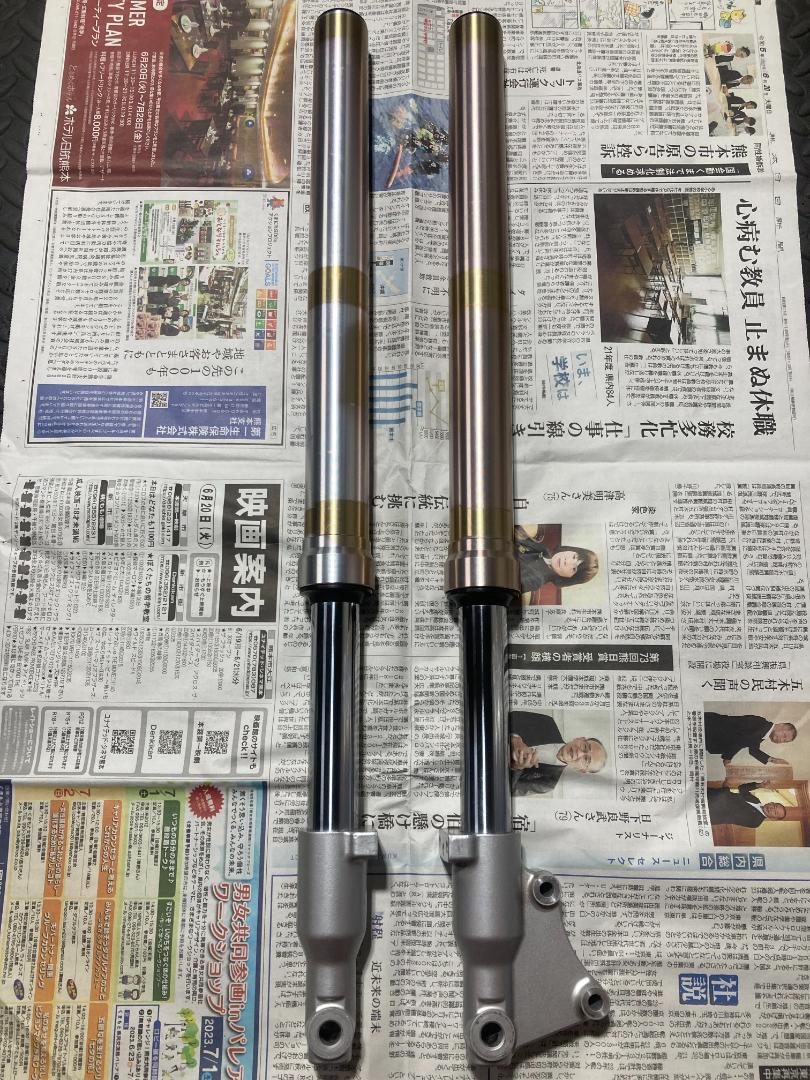 KSR 110 純正 フロントフォーク Kawasaki オフロード レストア