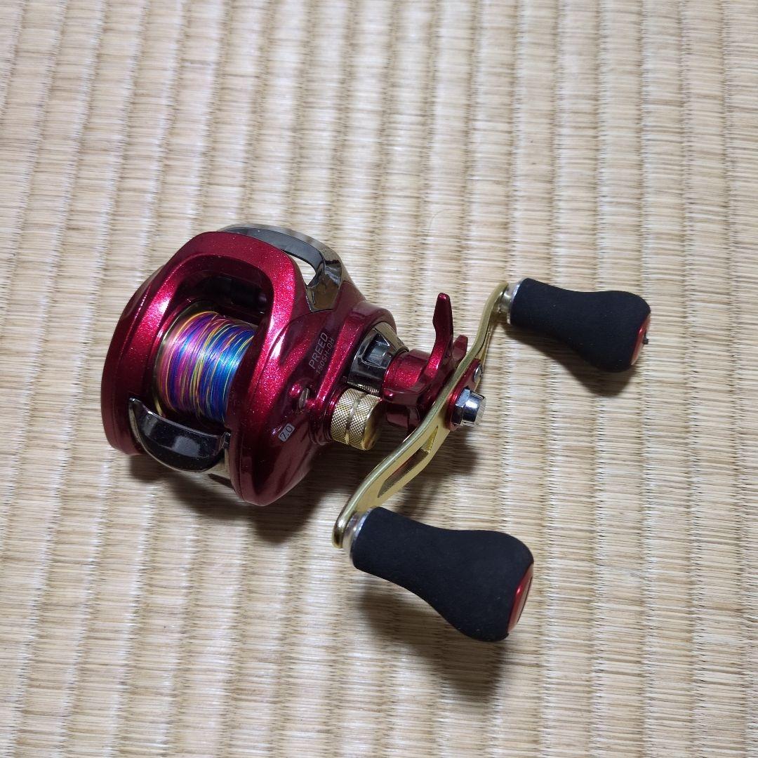 PREEED 150SH-DH レッド ベイトリール DAIWA（ダイワ プリード