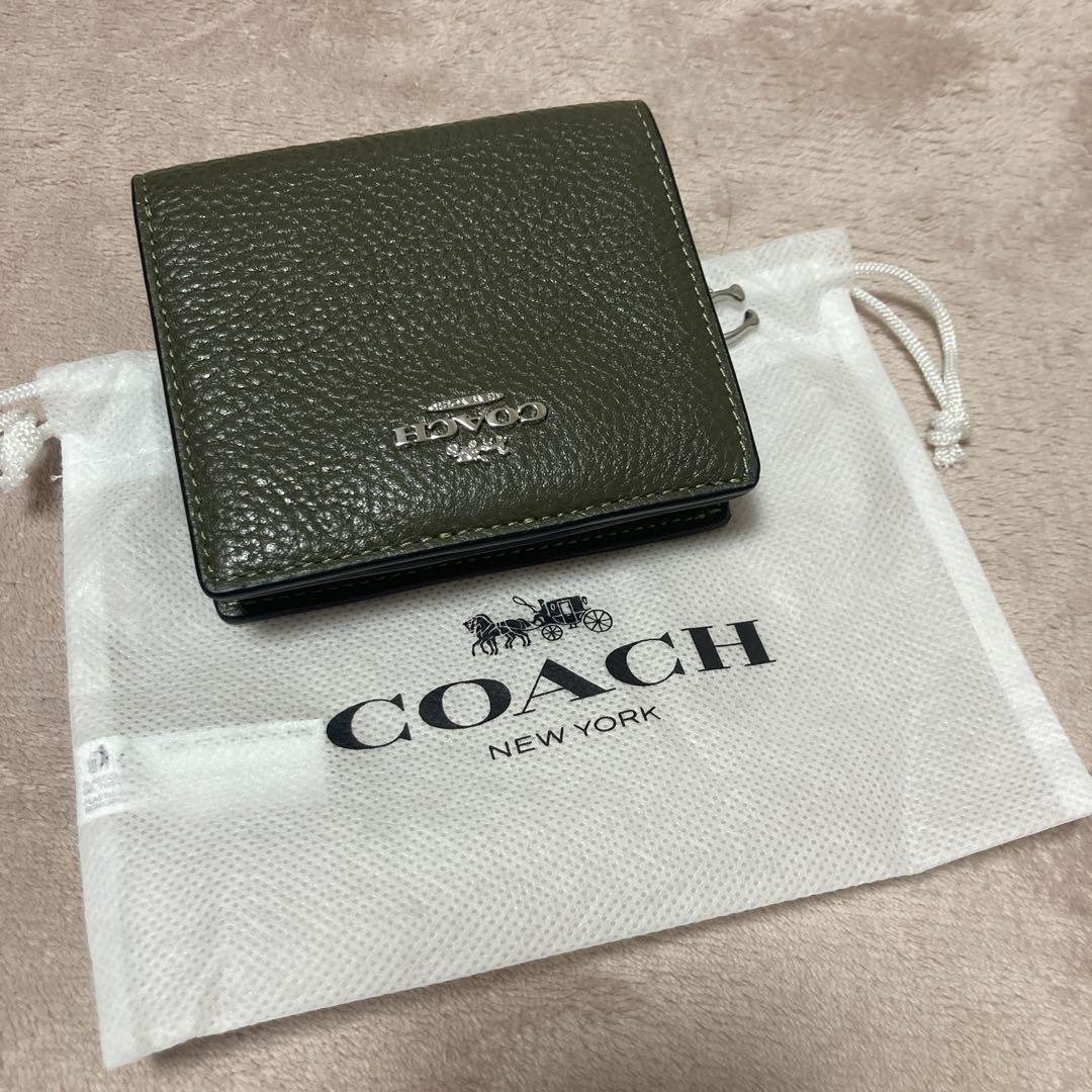 【未使用】COACHコーチ　折財布　❤︎ 楽天市場】コーチ 未使用 折り財布の通販