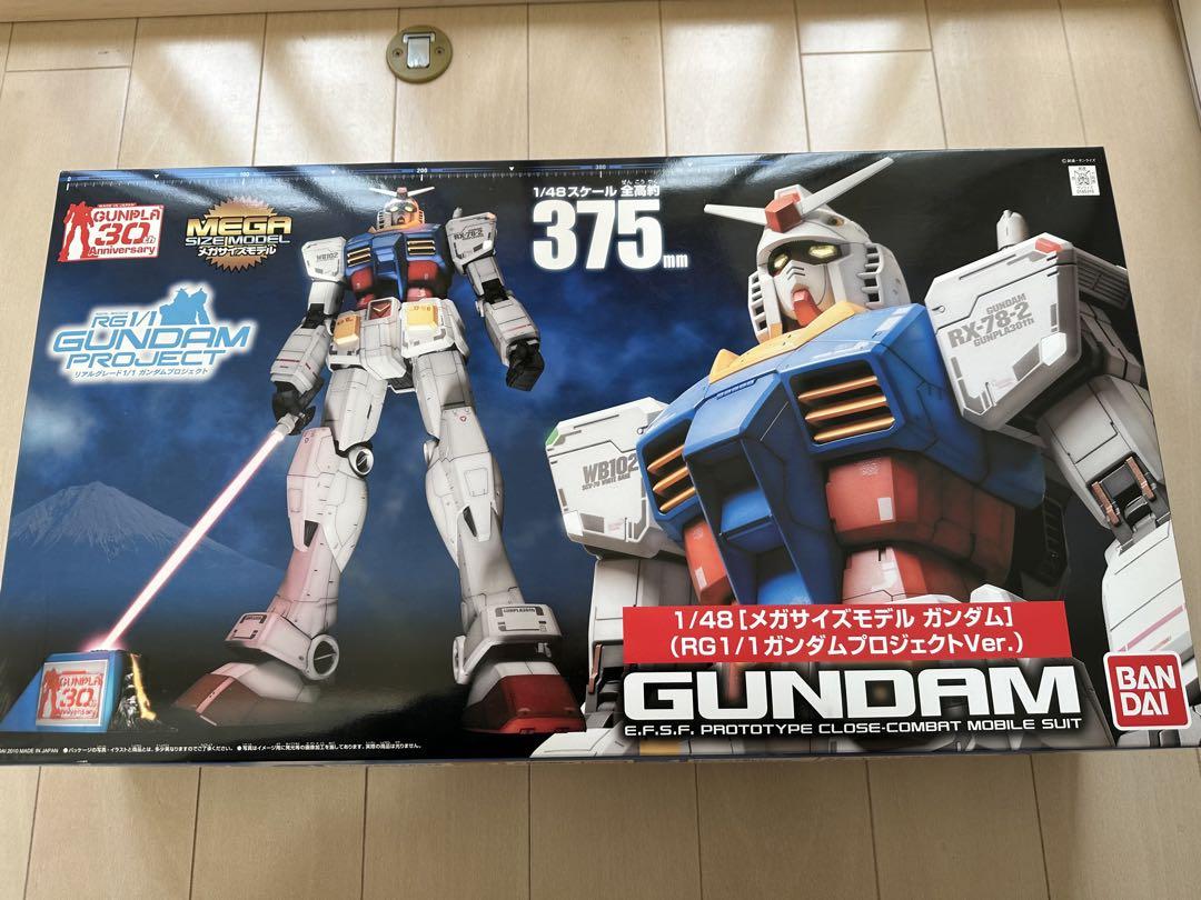 1/48 メガサイズモデル ガンダム RG1/1ガンダムプロジェクトVer. 1/48 メガサイズモデル ガンダム RG1/1ガンダムプロジェクト