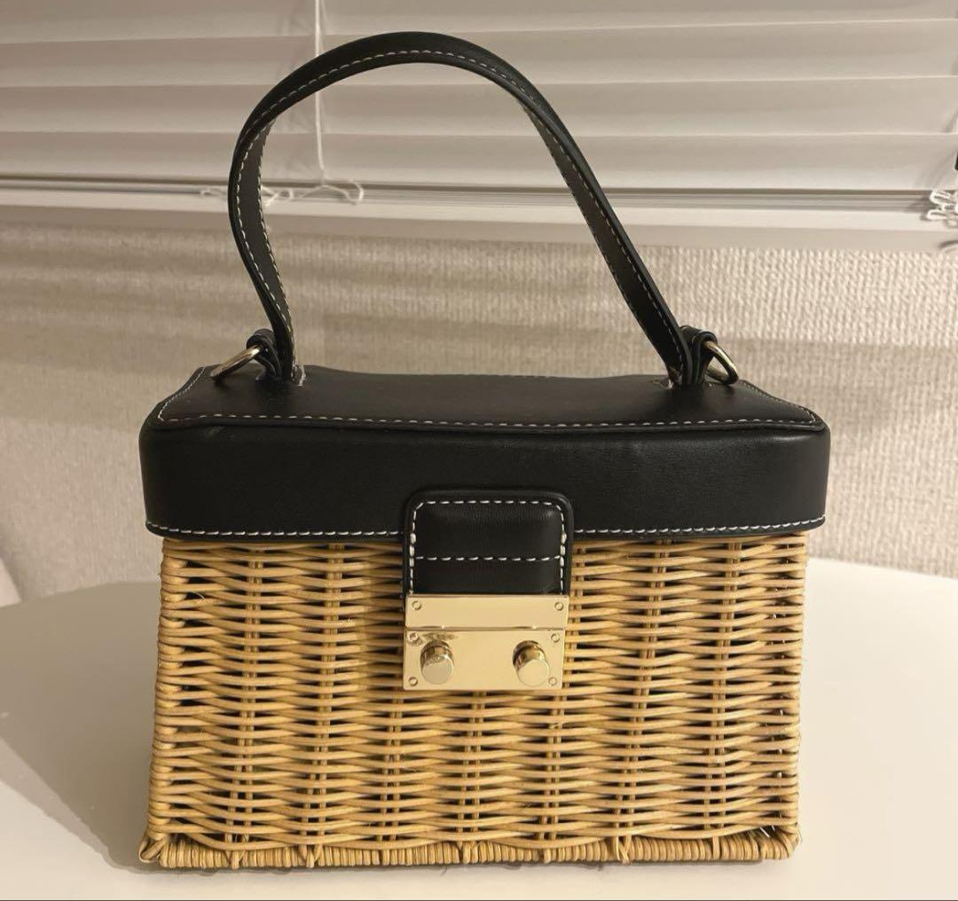 新品未使用！極美品！ZARA ラタンバスケットバッグ 新品未使用！極美品！ZARA ラタンバスケットバッグ - メルカリ