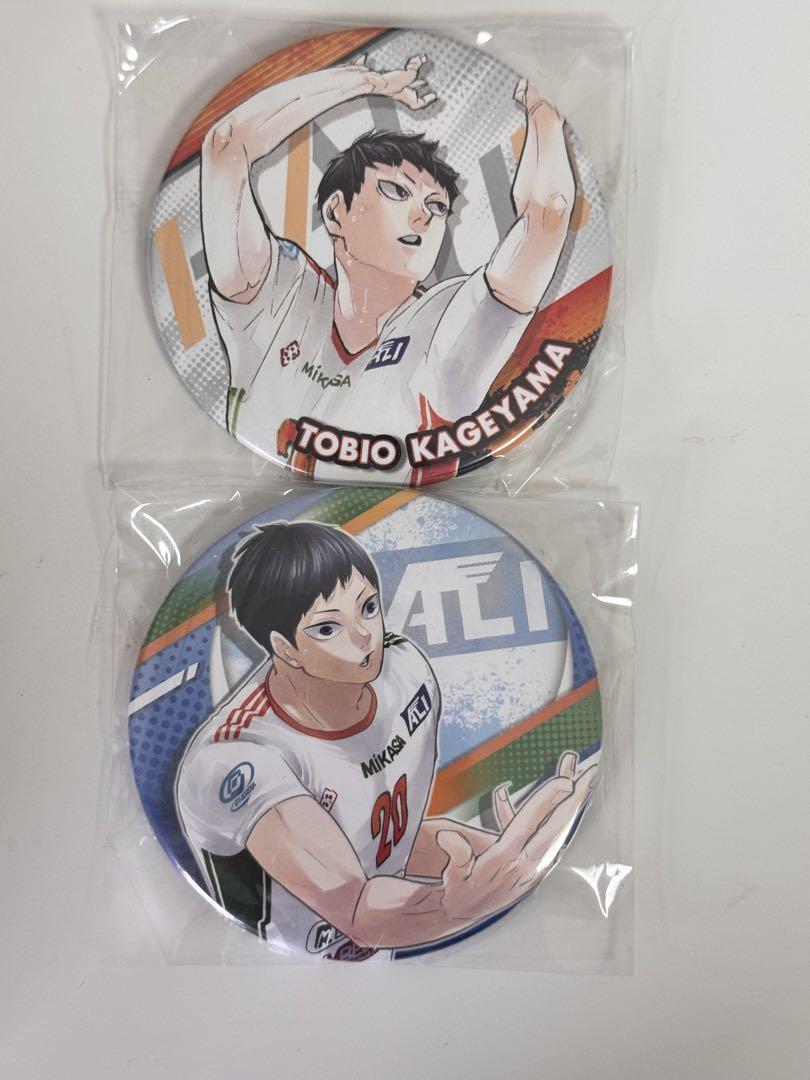 ハイキュー 影山飛雄 vリーグ コレクション 缶バッジ