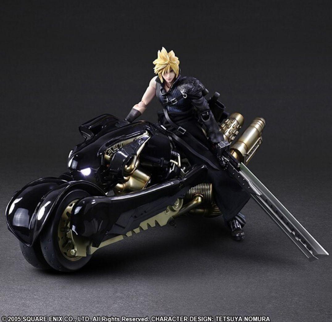 ファイナルファンタジー VII アドベントチルドレン クラウド&フェンリル FFVII ADVENT CHILDREN プレイアーツ改 クラウド&フェンリル