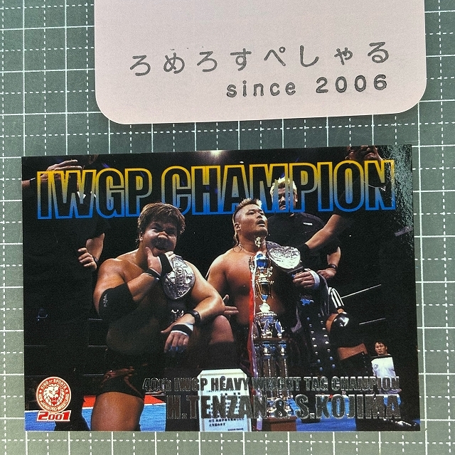 □◇2001年バンダイ♯49天山広吉&小島聡/Hiroyoshi Tenzan