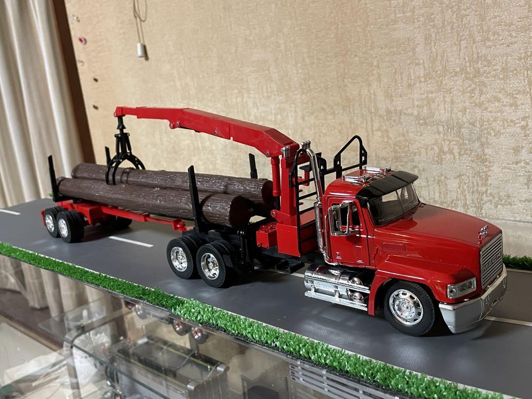 マッククレーン付きトレーラーミニカー マッククレーン付きトレーラーミニカー （ファーストギア1/64