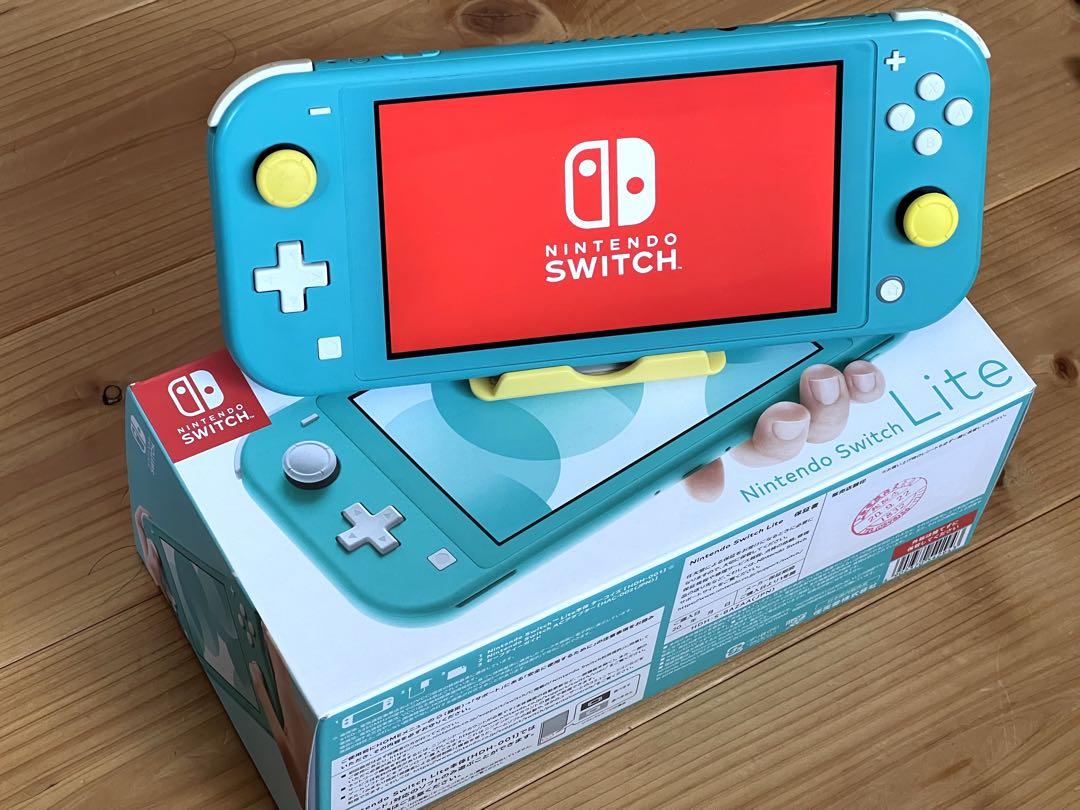 Nintendo Switch Lite ターコイズ スティック不良 ジャンク Nintendo Switch Lite ターコイズ スティック不良 ジャンク