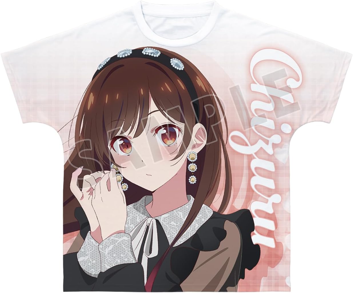 Tシャツ　藍より青し　美少女　レア　アニメ　漫画　レトロ 彼女、お借りします Tシャツ 水原千鶴 水着ver. Lサイズ