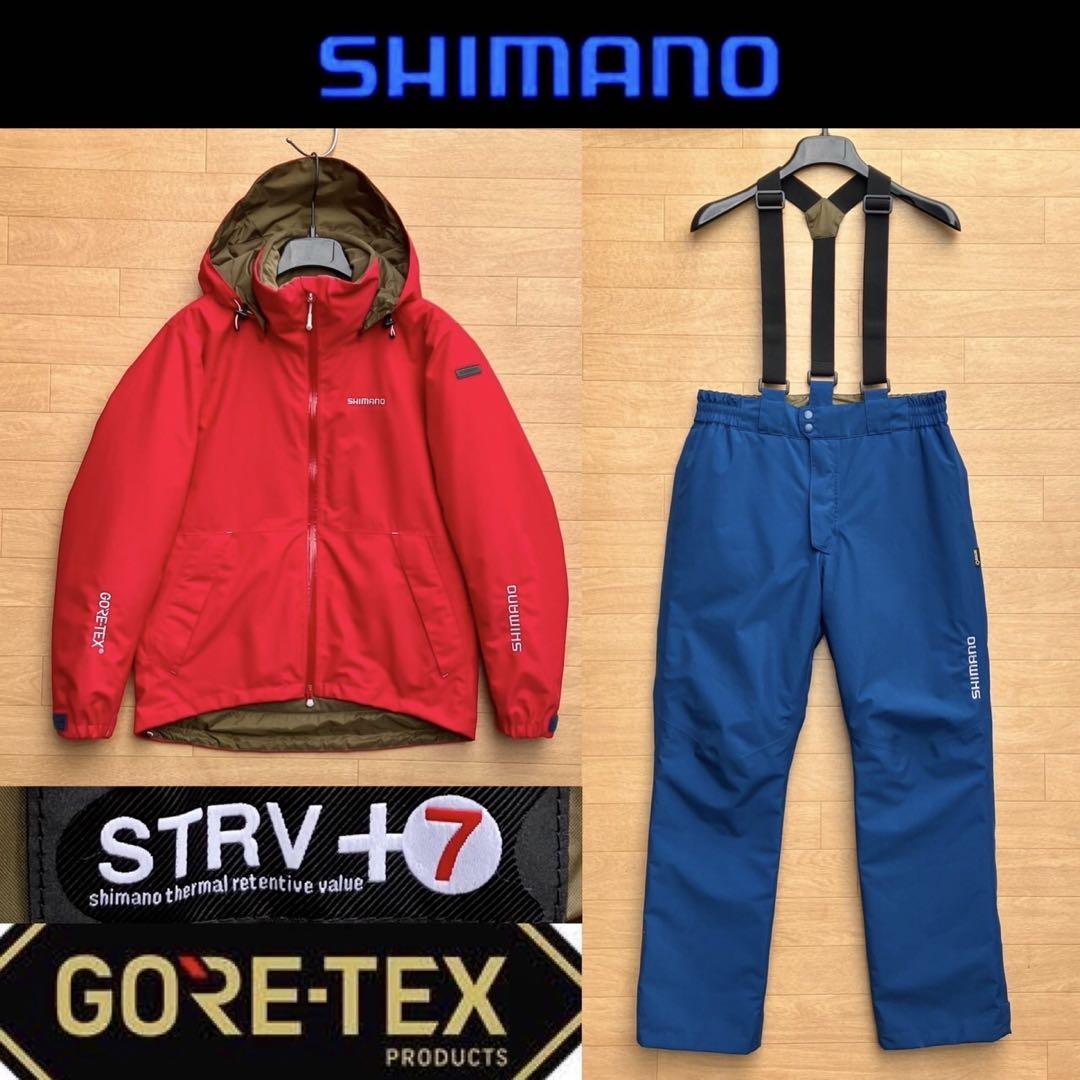 シマノ✨GORE-TEX NEXUS フィッシィングウォームスーツＬダウン 上下 Amazon.co.jp | 【現品限り】 シマノ 防寒ウェア ネクサス