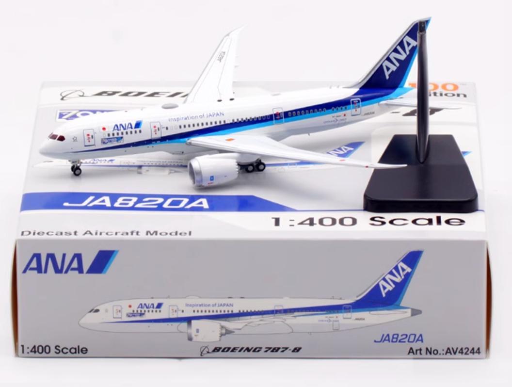 新品・即納】ANA JA820A Aviation 1/400+トーバーレス（全日空