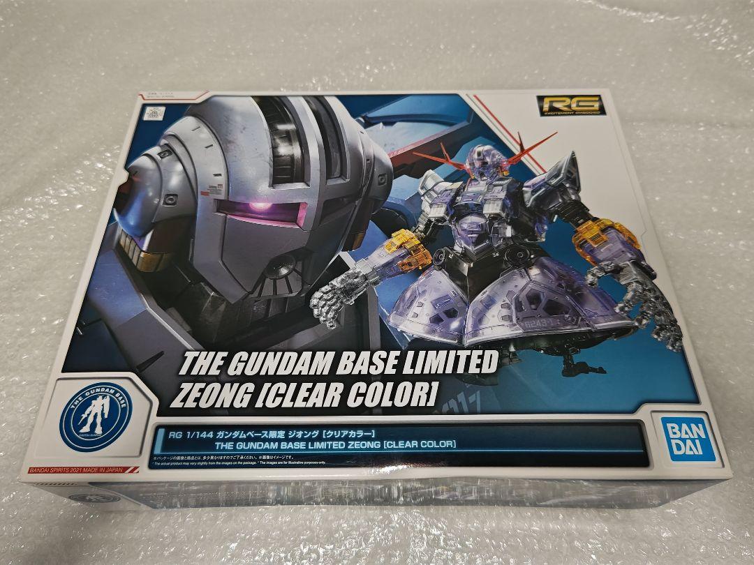 新品未使用 RG MSN-02 ジオング クリアカラー 1/144 ガンプラ
